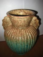Strøken vase, norskprodusert?