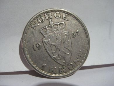 1957 1 krone