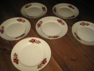 Egersund, flat tallerken, ca 22 cm i diameter, uten krakelering. 50-60 tallet. 
