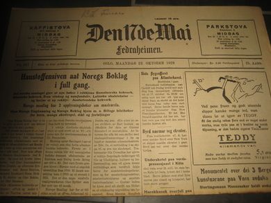 1928 nr 247 Den 17de Mai