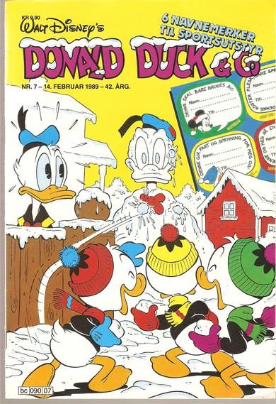 1989 nr 007 Donald Duck & Co