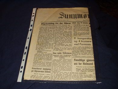 1944 nr 244 20 Oktober Sunnmørsposten