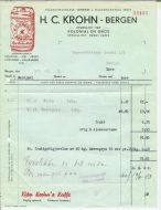 H C Krohn Bergen 1943