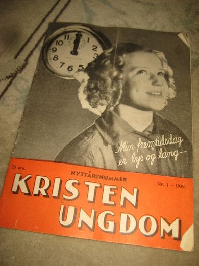 1939,nr 001, KRISTEN UNGDOM. 