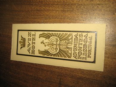 AVIZ HOTEL LISBOA PORTUGAL 60 tallet