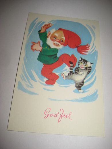 Pent, ubrukt postkort fra Eberh. B. Oppi, 7262/35.