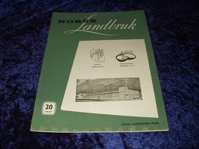 1957 nr 020 NORSK Landbruk