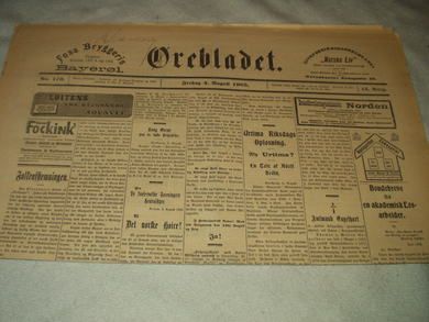 1905 nr 179 Ørebladet
