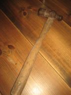 Hammer fra en smie ca 36 cm lang