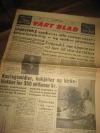 1960,NR 001, VÅRT BLAD. 