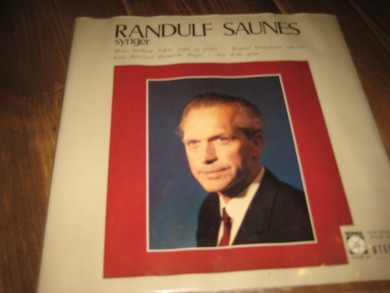 RANDULF SAUNES SYNGER. LP NOR 08. 