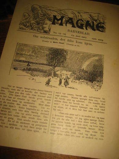 1907 nr 013 MAGNE BARNEBLAD