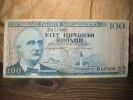 EITT HUNDRAD KRONUR, 1957, D427809.