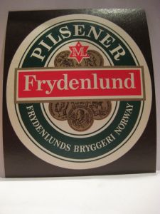 Frydenlund Bryggeri, PILSNER, 50 tallet.