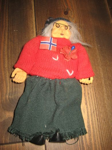 Gammel bestemt dame…