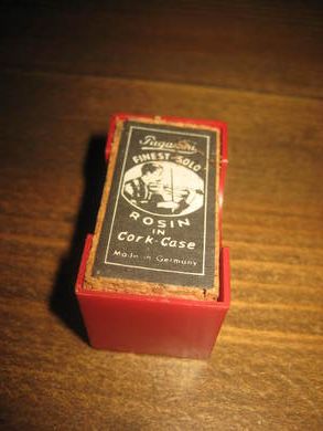 Eske med innhold FINEST SOLO ROSIN IN CORK CASE