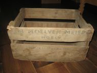 Trekasse fra 50-60 tallet MOELVEN MEIERI MOELV