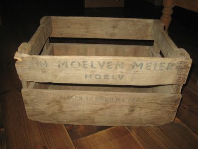 Trekasse fra 50-60 tallet MOELVEN MEIERI MOELV