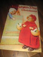 Reklameplakat fra Nordstrøm & Due, CHRISTIANIA.  EGG MÆLK SÆBE. Ca 36*59 cm stor. 