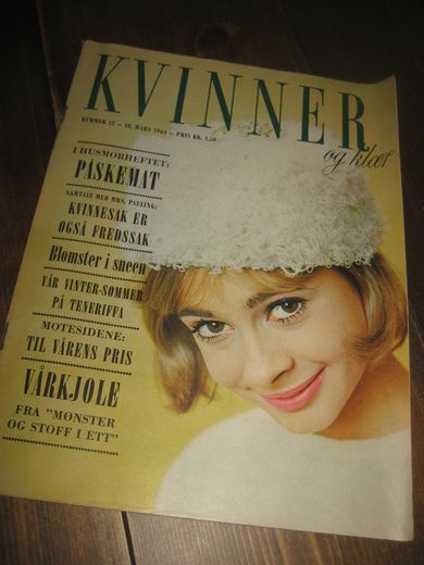 1964 nr 012 KVINNER og klær