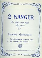 2 sanger, notehefte fra 1962