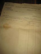 Faktura fra NORSK MASKINKOMPANI OSLO til Leif Fjelde Skofabrik 1 juni 1949