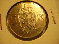 1972, 5 kroner