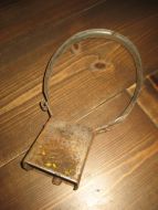 Gammel saue / kubjølle med jernklave 30-40 tallet?