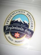 Frydenlunds Beer 50 tallet Stor etikett