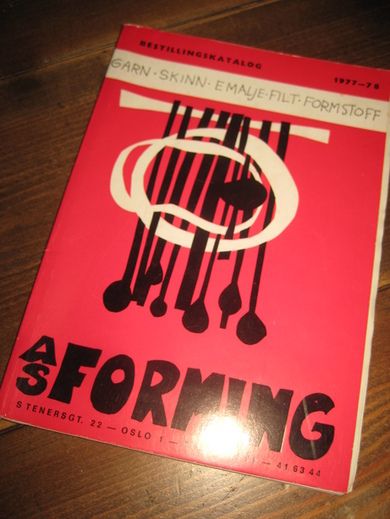 Bestillingskatalog fra AS FORMING 1977-78