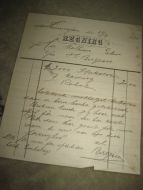 Regning fra 1898.