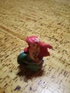 BULLY Disney gummifigur ca 9 cm høg Havfrue Handpainted