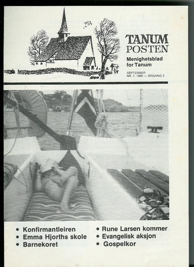 1980 nr 007 TANUM POSTEN