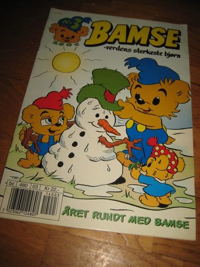 2001 nr 003 BAMSE- verdens sterkeste bjørn