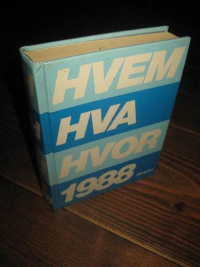 1988, HVEM HVA HVOR