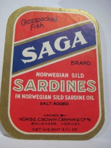 SAGA, fra Norse Crown Canning, Stavanger.