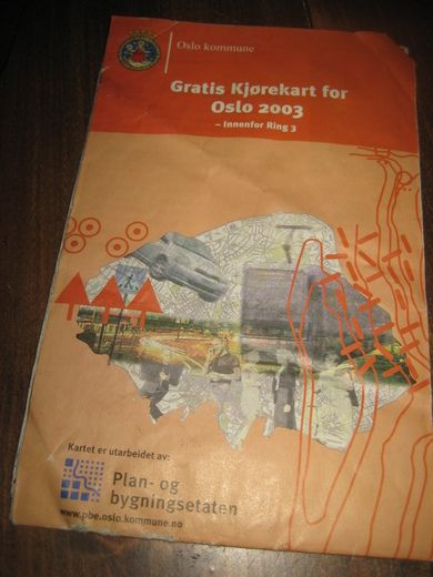 Gratis kjørekart for Oslo 2003