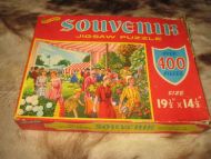 souvenier JIGSAW PUZZLE. 400 biter, England, 70 tallet. 