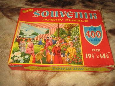 souvenier JIGSAW PUZZLE. 400 biter, England, 70 tallet. 