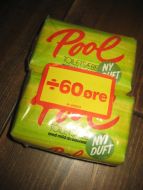 POOL toalettsepe, fra Colgate Palmolive, 70 tallet.