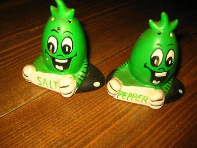 Salt- og peppersett selges samla