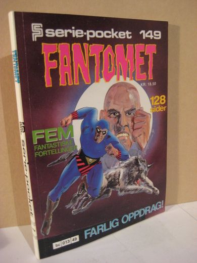 1989,nr 149, FANTOMET       serie pocket.