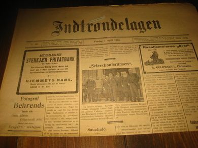 1916 nr 068 Indtrøndelagen