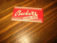 Barbett barberblad, ubrukt, 50-60 tallet.
