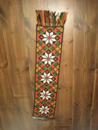 Stor klokkestreng med smijernsoppheng ca 20*88 cm stor 60 tallet