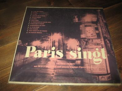 DELHAY MICHELE mit Willy Lecoude und seinen Champs Elysees Orchestra: Paris sings