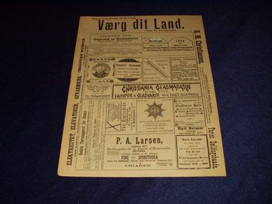 1898 nr 024 Værg dit Land