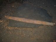 Stor svans kan brukes til å sage med eller å spille på Meget pen lyd Ca 130 cm lang Fra slutten på 1800 tallet en gang