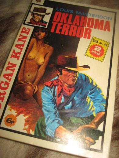OKLAHOMA TERROR. Bok nr 49, 2. opplag, 1975.