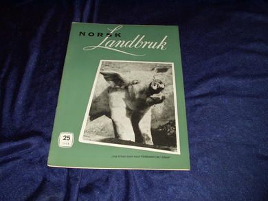 1958 nr 025 NORSK Landbruk